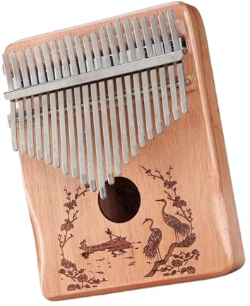 Erwachsene Kalimba Professionell Gestimmtes Kalimba-Daumenklavier Mit 21 Tasten Tragbar Für Anfänger
