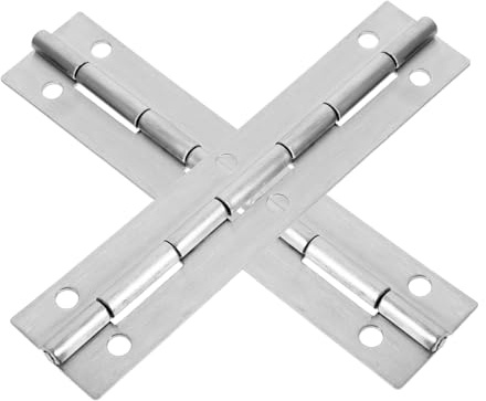 Sewroro 2pcs Heavy Duty Stainless Steel Piano Hinge Continuous Long Cabinet Hinges for Doors Toolboxes and Boxes with Enhanced Load-Bearing Capacity and Easy Installation