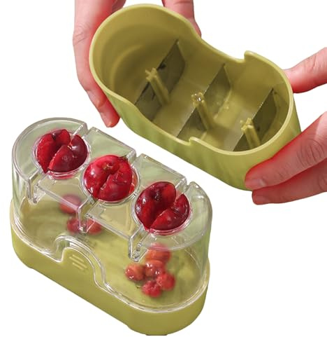 Snocciolatore di ciliegie | Utensile da cucina per snocciolare la frutta - Snocciolatore ergonomico per frutta | per chef, ristoranti, pasticceria, preparazione di pasti in famiglia e alla