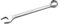 Alyco 170119 170119 - Chiave combinata HR DIN 3113 Acciaio CR-V cromato lucido 24 mm, Nero