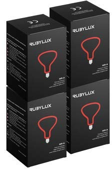 RubyLux NIR-A Near Infrared Bulb Grade A (4 Pack)