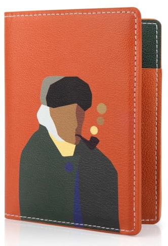 Lychii Reisepass Hülle, Reisepasshülle mit RFID-Blocker, Reise Mappe für Reisedokumente, Ausweistasche, Etui Reiseunterlagen, Passport Holder für Damen Herren