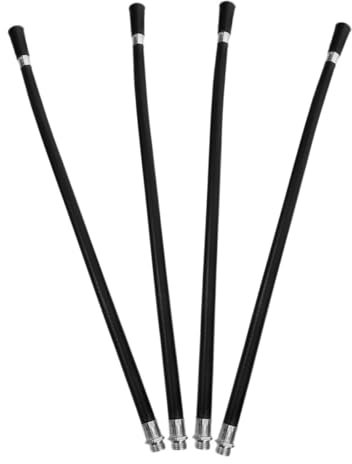 QUMIIRITY 4pezzi Tubo Di Scarico Flessibile Per Estintore Accessori Per Tubo Gomma Per Preparazione Emergenze Incendio