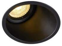SLV LED Einbauleuchte HORN-A, rund, IP21 | Dimmbare Deckenleuchte, Innen-Beleuchtung | LED Spots, Fluter, Einbau-Spot, Decken-Spots, Einbau-Strahler | 1-strahlig, GU10 QPAR51