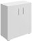 Casaria® Cassettiera Vela 2 Ante con Ripiani 77x60x30cm Credenze Comò Armadietto Ufficio Mobiletto