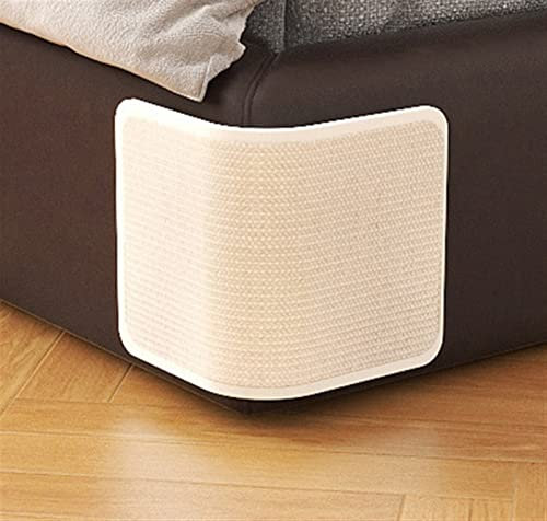 GIBZ Sisal Katze Kratzmatte für Sofa Ecke Stuhl Couch Protector Kratzschutz Langlebig für Indoor, Beige, Seite