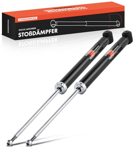 Frankberg 2x Stossdämpfer Stoßdämpfer Hinten 648mm Gasdruck 93189035 | Kompatibel mit Corsa D S07, Aveo Hatchback T300, Mito 955, Punto Kasten/Hatchback 199, Punto Evo Kasten/Hatchback 199