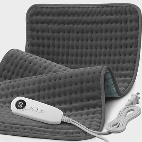 XXXL Heating Pad for Back, Birthday Mother’s Day Gifts for Mom Women Dad Men, Extra Large Heating Pads for Period Cramps Shoulder Neck Legs Knee Joint Pain Relief, 17x33 King Size Heat Pad, Auto Off