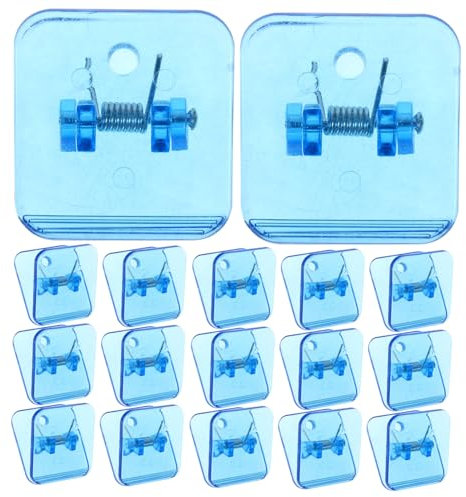SECFOU 20stücke Büroklammern Jumbo-heftklammern Eck-klammern Kleine Bildklammern Wiederverwendbare Fotoklammern Kleiderklammern Party-klammern Chip-clips Bastelklammern Für Dokumente