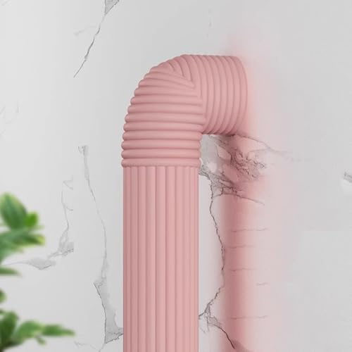 Espuma de aislamiento de tuberías autosellante, tubo de agua al aire libre, tira de reducción de ruido, cinta aislante de espuma de invierno (rosa)