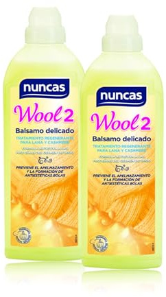 nuncas Wool 2 Balsamo Delicado Lana 750 ml (Paquete de 2)