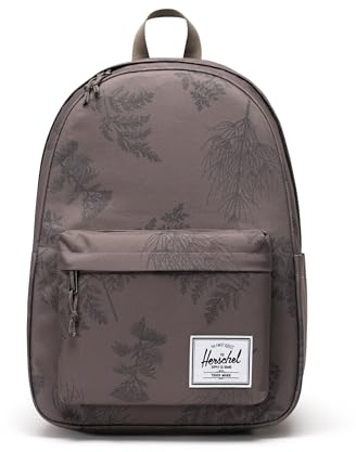 Herschel Supply Co. Zaino Classic - Custodia per laptop da 15/16, 100% poliestere riciclato, spallacci imbottiti regolabili - Uso quotidiano - Terra Firma - XL - 30L