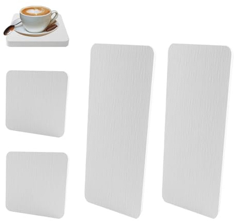 4 Piezas Posavasos de Diatomita Absorbente Posavasos Absorbentes de Agua Diatomeas, Bandeja Piedra Secado Rapido Baño, Soporte para Jabón Diatomeas Almohadilla para Tazas, Jabones Manos, Plantas