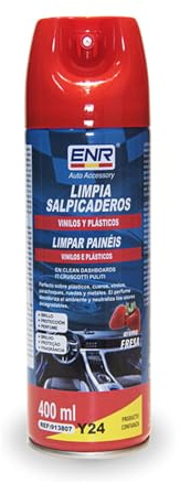 ENR-El salpicadero Interior automóvil y el Limpiador plástico (Fresa, 400ml)