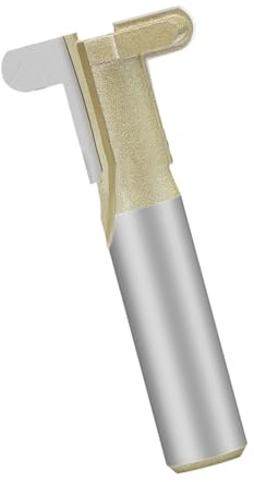 Cortador de carpintería industrial de 12,7 mm, vástago estándar, acero de aleación mecanizado, para herramientas de carpintería, fresadoras industriales