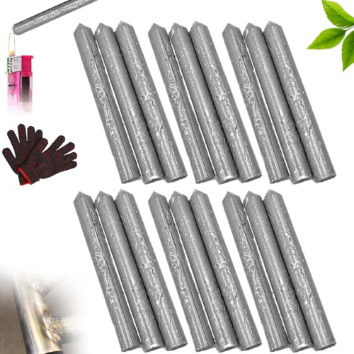 Bacchette per saldatura a bassa temperatura, Bacchette magiche, Bacchette universali – 18/24/30 pezzi,alluminio e altro – Ideali per casa e officina (18pcs)