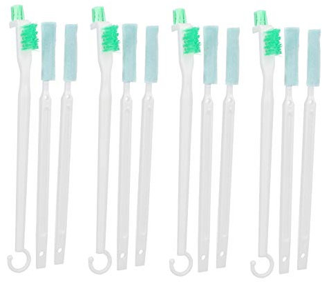 Bottle Brush, Bottle Cleaning Scrub, 4Set Small Bottle Teapot Cleaning Brush Set Lid Gaps Sponge Scrubber Cleaner Kitchen Tools
