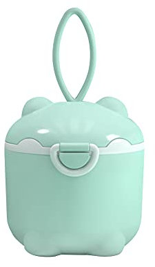 Milchpulver-Spender Baby Milchpulver-Portionierer, Tragbare Milchpulver Milchpulver Spender Bpa Frei, Milchpulver Aufbewahrung, Milchpulver Portionierer Baby, Milchpulver Dose Baby, Grün