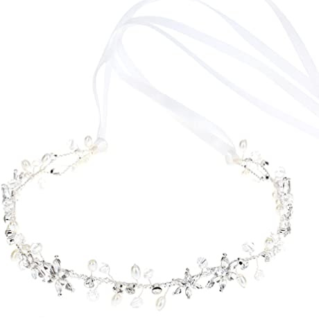 SOLUSTRE Damen Kristall Brautgürtel Hochzeit Gürtel Strass Kristall Perle Gürtel Hochzeitskleid Gürtel Kristall Blatt Brautjungfer Schärpe Für Braut Hochzeitskleid Zubehör Golden