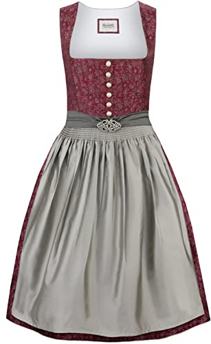 Stockerpoint Leonora Midi Dirndl, Bordeaux, 42