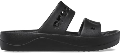 Crocs kvinnors Baya plattform sandal träsko, Svart, 36/37 EU