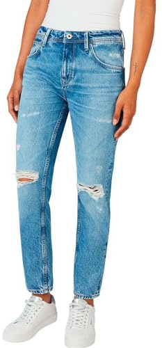 Pepe Jeans Violet, Jeans Mujer, Azul (Denim-VT2), 28W / 32L