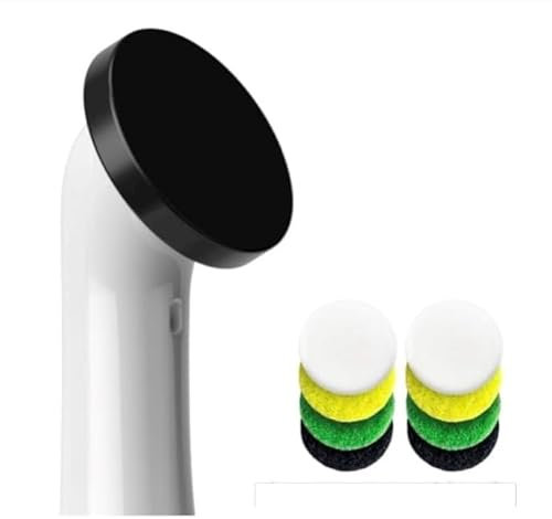 SonicScrubber Household Cleaning Brush Heads - Electric Scrubbing Brush Accessory - Home, Kitchen & Bathroom - Removes Mould & Cleans Grout (Scrubbie Starter Pack)