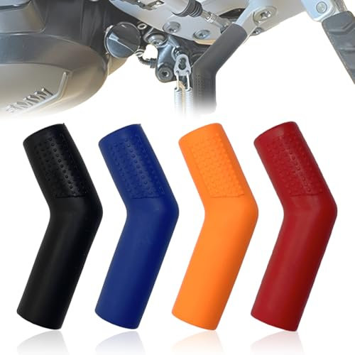 MEXRUMI 4 protezioni per scarpe universali per moto, protezione selettore velocità in gomma, accessorio e protezione leva