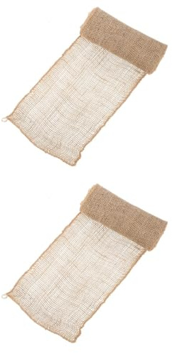 Toyvian 2 Rouleaux Linge d'arbre Enveloppe Toile De Jute pour Les Arbres Protection Gel des Couvertures Végétales Usine Protecteur De Tronc d'arbre Gardes De Tronc d'arbre Kaki