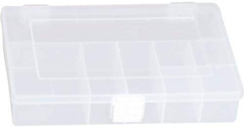 Hünersdorff Cajas de surtido PP COMPACT, 8 compartimentos 170x250x46 mm, transparente