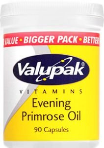 Valupak Evening Primrose Oil 500mg 90