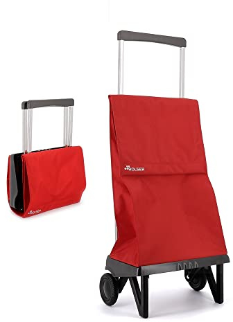 Carro Rolser Plegamatic MF 2 Ruedas Plegable - Rojo