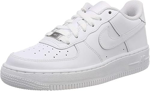 NIKE Air Force 1 (Gs) Basketballschuhe, Midnight Navy White, 38 EU