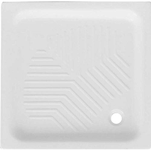Quadratische Duschtasse aus Keramik 80 x 80 x 10 cm