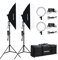 HAKUTATZ® 45W LED Softbox Studio Dauerlicht Set Foto Studio Daylight (II)