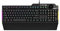 ASUS TUF Gaming K1 RGB keyboard with dedicated volume knob, spill-resistance, side light bar and Armoury Crate, UK Layout