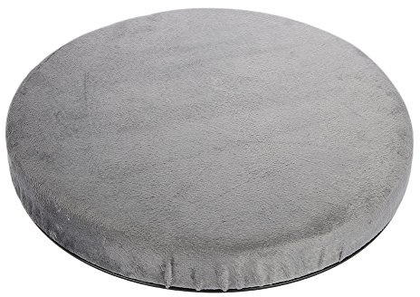 Coussin Rotatif pour siège de Voiture orthopédique - Petit Coussin pivotant de 39 cm - pour Personnes âgées - Coussin d'assise pour Voiture - Fauteuil - Antidérapant - Charge maximale : 150 kg