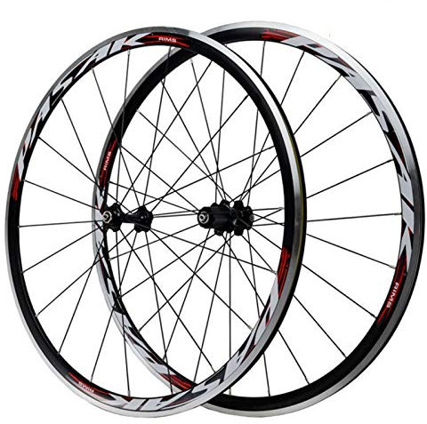 SJHFG Vorderrad,Doppelwandige MTB-Felge Aluminiumlegierung 7/8/9/10/11 Geschwindigkeitsfreilauf V Bremse Fahrrad Laufrad 700C