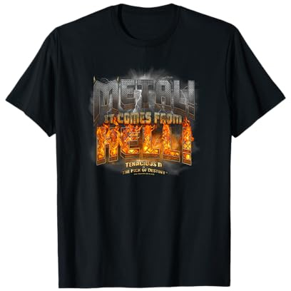 Tenacious D in the Pick of Destiny Metal Camiseta