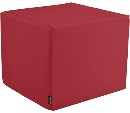 pader medi.tech Orthopädisches Entlastungskissen, Positurkissen 50x45x40cm I Bandscheibenkissen, Stufenkissen, Lagerungskissen für Beine mit festem Schaumkern (12 Bordeaux)