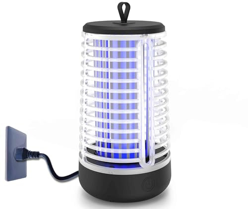 Elektrischer Insektenvernichter, UV-Insektenfalle, Mückenlampe, Fliegenfalle, Keine giftige Mückenvernichterlampe, für Fliegen, Mücken, Motten, Küche, für Schlafzimmer, Indoor