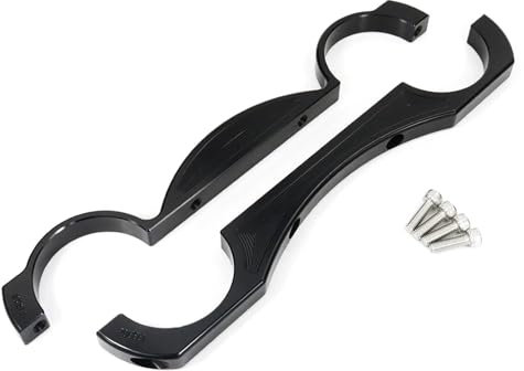 OUVECR GPS Halterung Motorrad Für Suzuki DL650 Für V Strom 650 2004-2024 Für Vstrom 650 DL 650 Motorrad Gabel Klammer CNC Aluminium Halterung Handyhalterung Motorrad