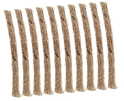 BESPORTBLE 20pcs Fire Starter Rope Kit Beeswax Infused Cord for Camping Outdoor Fire Starter Tools Travel Survival Gear for Hiking and Bbq
