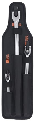Extension Break Bar 3 Pcs Breaker Bar Set 1/4in 3/8in 1/2in Drive Rotatable Head Extension Break Bars Long Socket Wrench