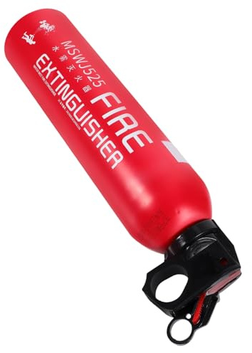 NUOBESTY 620g Tragbarer Feuerlöscher Für Auto Und Zuhause Praktischer Flammenlöscher Rot Für Kleine Brände Einfach Zu Transportieren Lagern Sicherheitslösung Für Notfälle