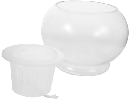 BESPORTBLE Hydroponik hydroponischer Pflanztopf Fischglas aus Glas hydroponische Glasflasche Klarglas-Aquarium Hydroponischer Schüsseltopf glaspflanzer Transparent