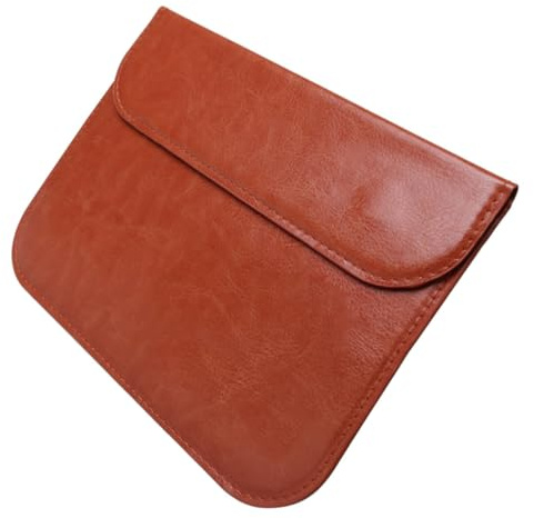 SEWACC Camera Filter Case Pouch Lightweight Protective Storage Bag for Nd and Square Filters Portable Camera Lens Holder with Easy-Clean Leather Surface Compact Design for Photographers