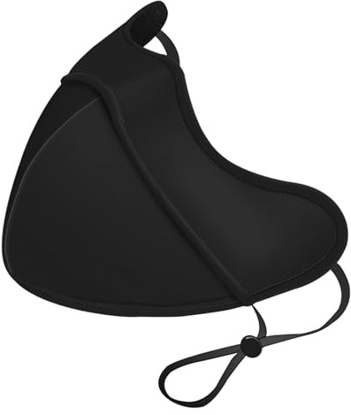 Fyrdyn Masque d'hiver | Doublure polaire coupe-vent Demi-bouclier | Masque facial d'extérieur – Pour homme et femme – Pour l'hiver, la moto, le cyclisme, le ski, le sport, la neige, la randonnée