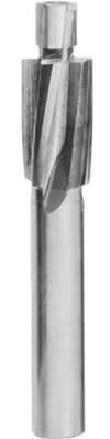 1piece Flat Counterbore End Mill, Pilot Slotting Countersink Drill Bit HSS Milling Cutter for Steel Processing(M6)
