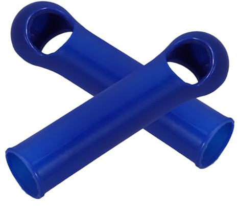 Zerodeko 2pcs Broom Handle End Caps Replacement with Comfortable Grip Plastic Sleeve Suitable for 19mm Tube, Versatile Handle Grip for Sweeping Tools in Home Cleaning and Commercial Spaces